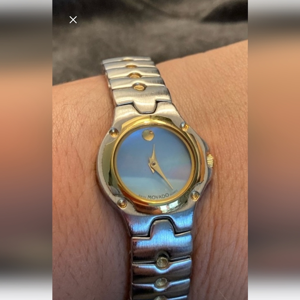 Movado Womens Watch Two Toned